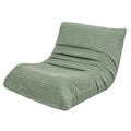 Kinder Loungestoel Groen Corduroy