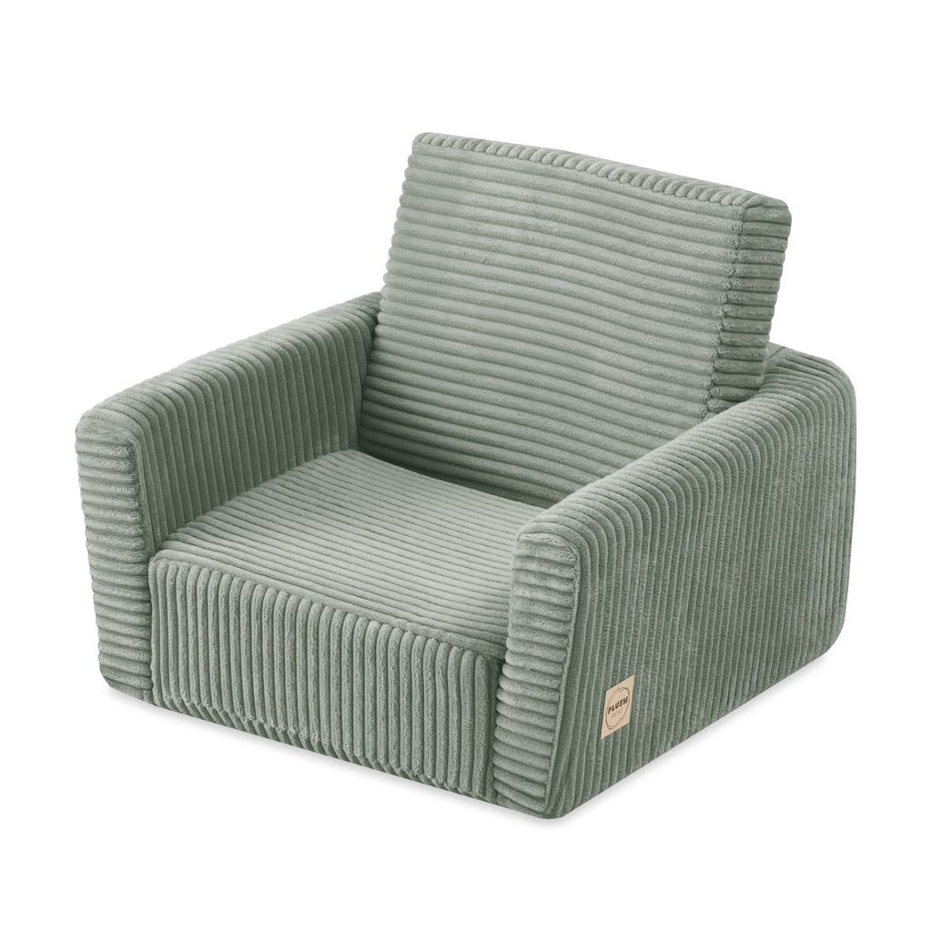 Opvouwbare Kinderstoel Groen Corduroy