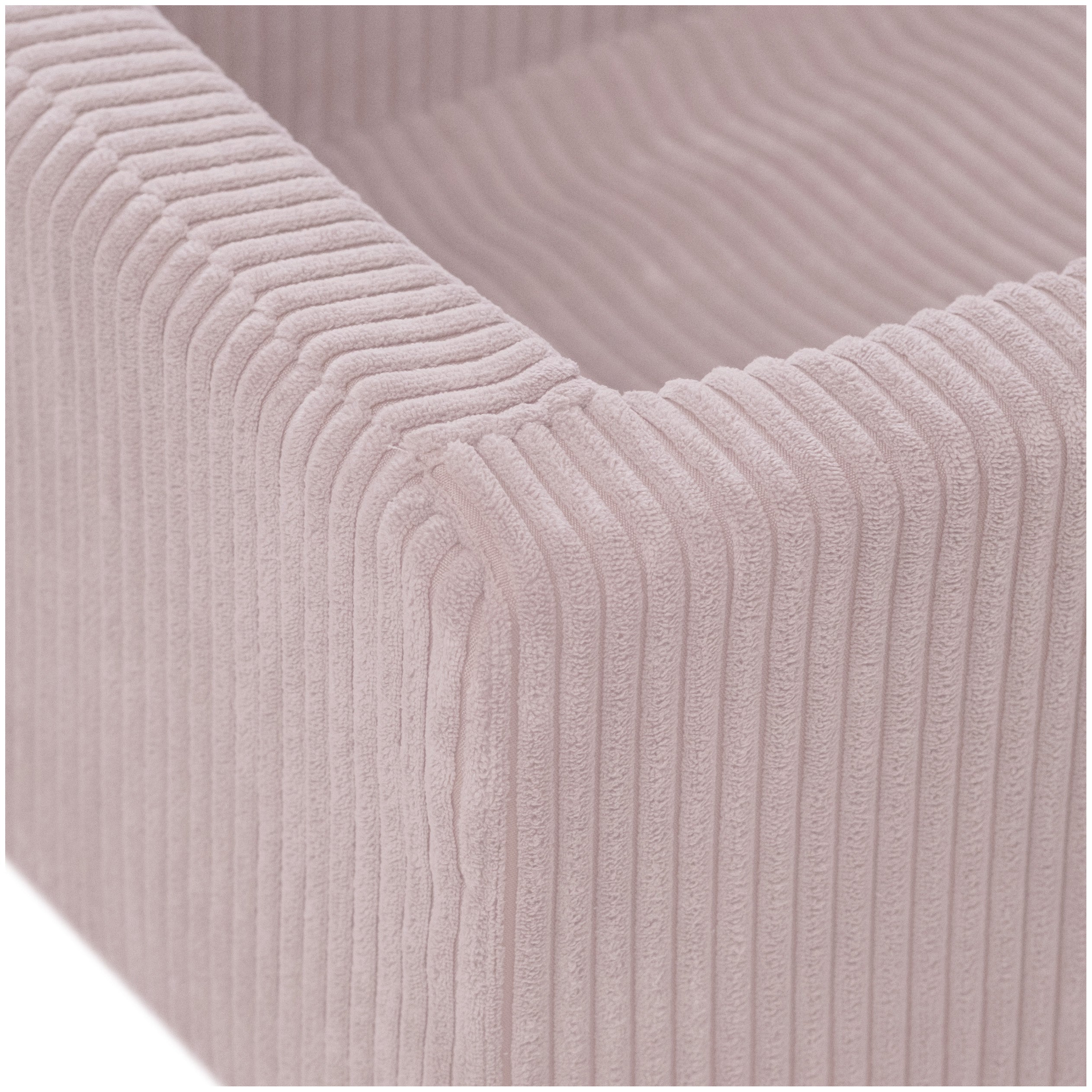 Opvouwbare Kinderstoel Lichtroze Corduroy