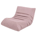 Kinder Loungestoel Lichtroze Corduroy