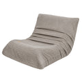 Kinder Loungestoel Beige Corduroy