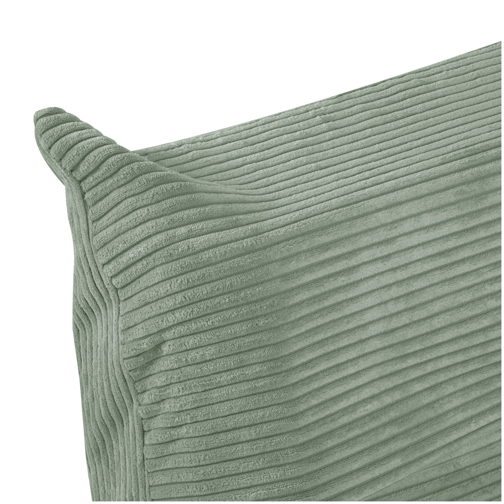 Kinder Loungestoel Groen Corduroy