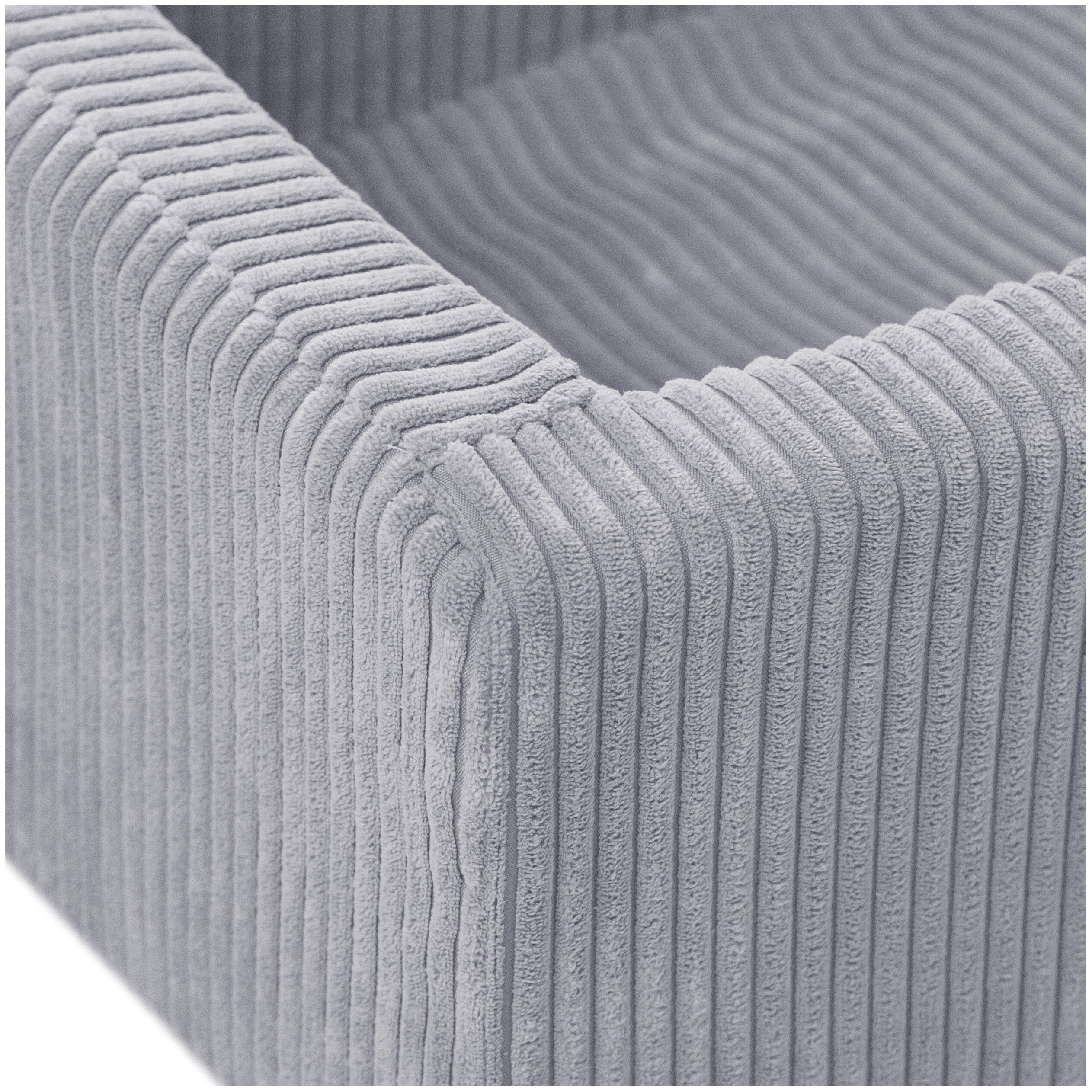 Opvouwbare Kinderstoel Grijs Corduroy