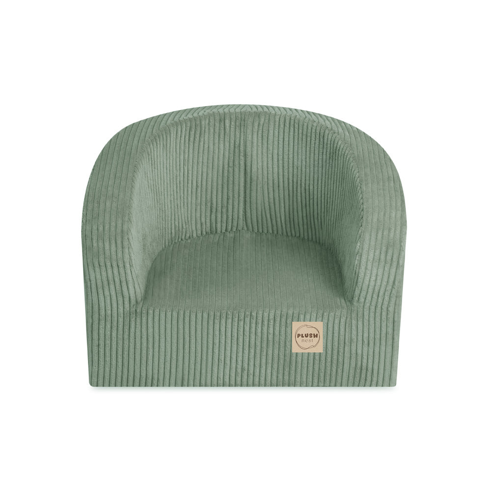 Kinderstoel Groen Corduroy