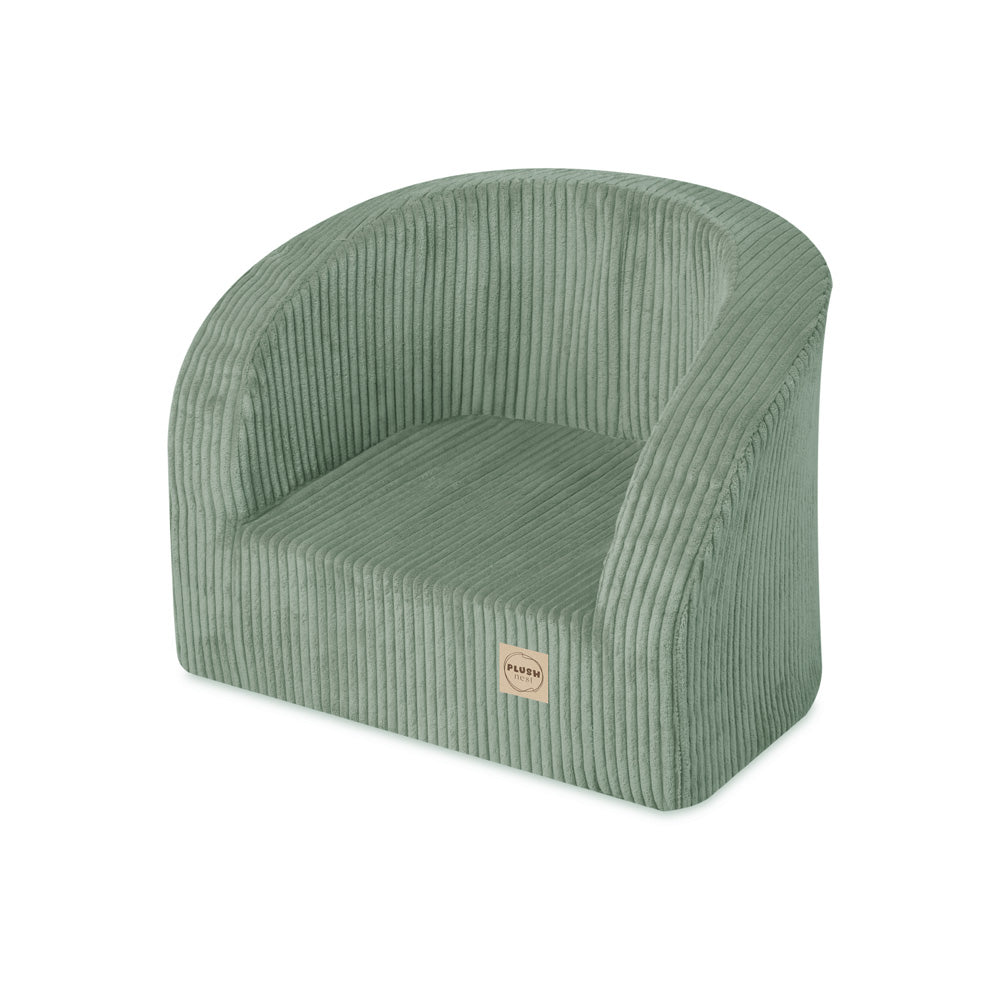 Kinderstoel Groen Corduroy