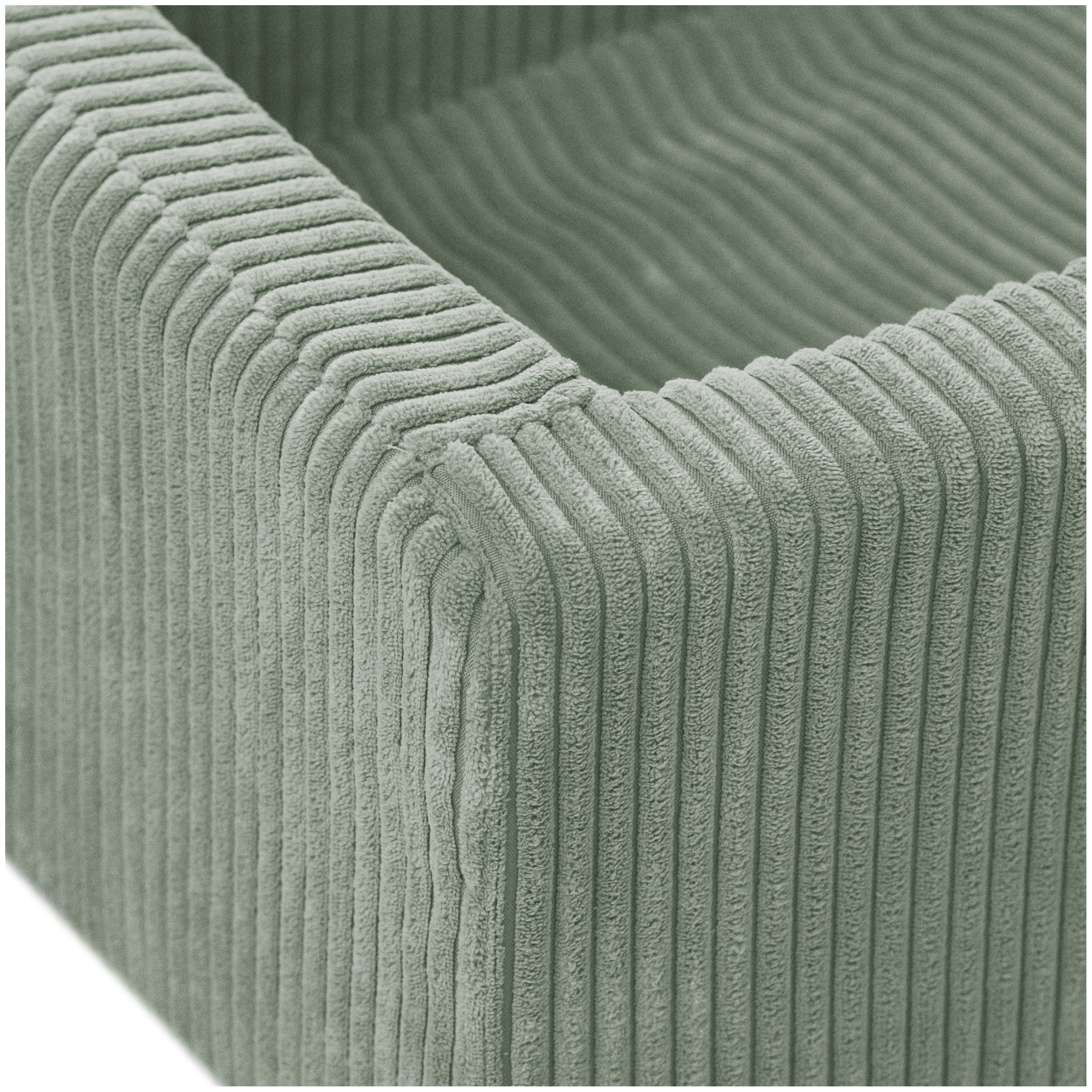 Opvouwbare Kinderstoel Groen Corduroy