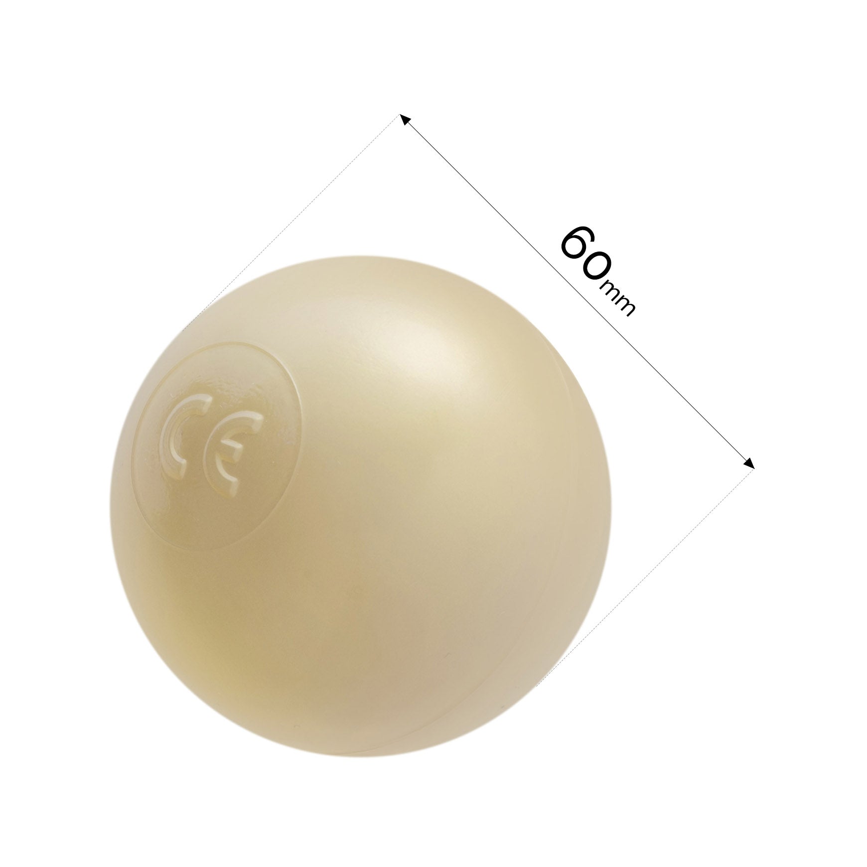 Ballenbakballen Goud 50 Stuks