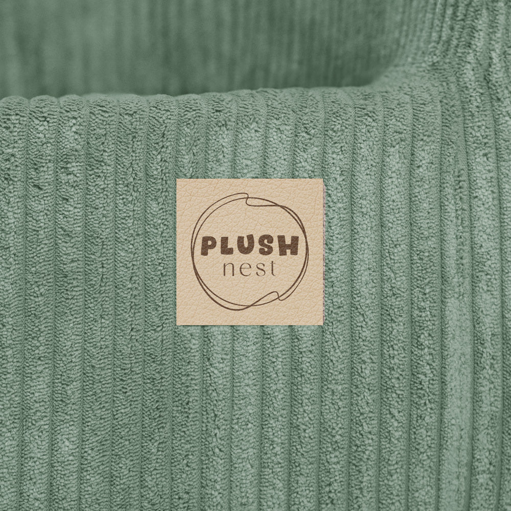 Kinderstoel Groen Corduroy