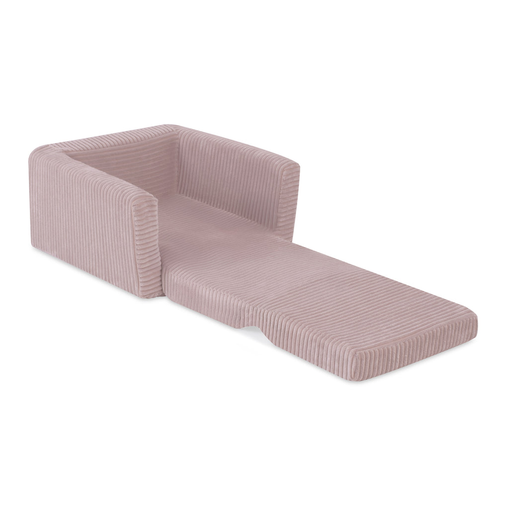 Opvouwbare Kinderstoel Lichtroze Corduroy