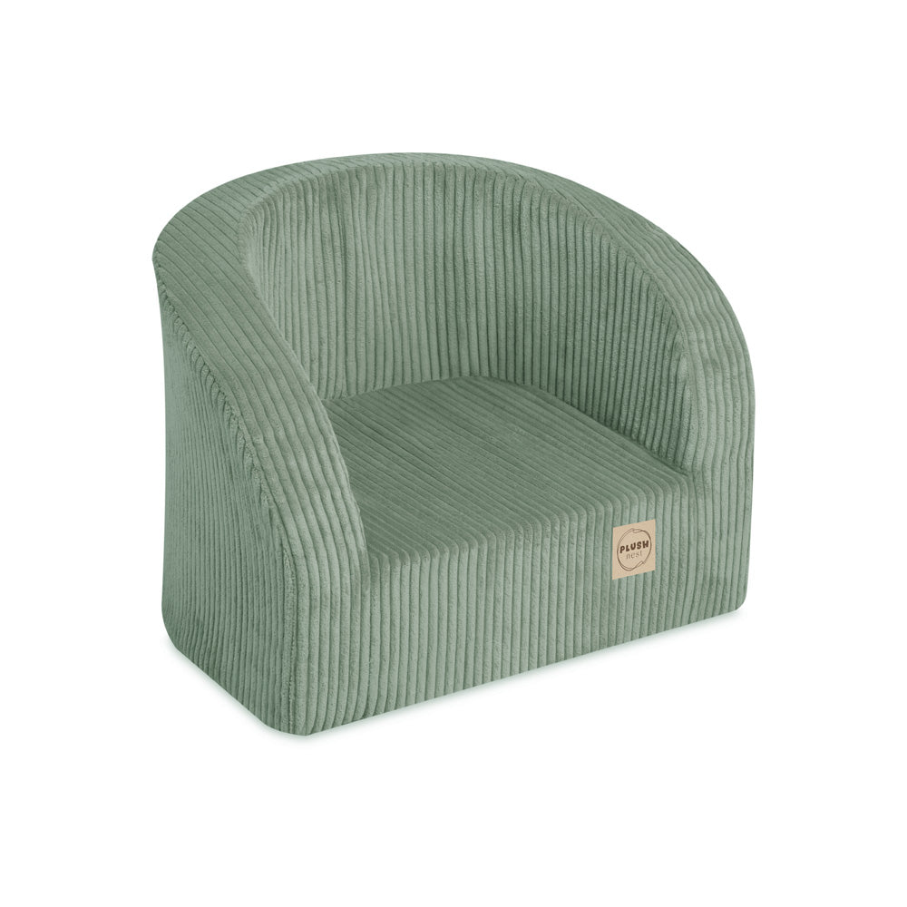 Kinderstoel Groen Corduroy