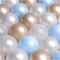 Ballenbakballen Parel / Goud /  Licht Blauw 200 Stuks