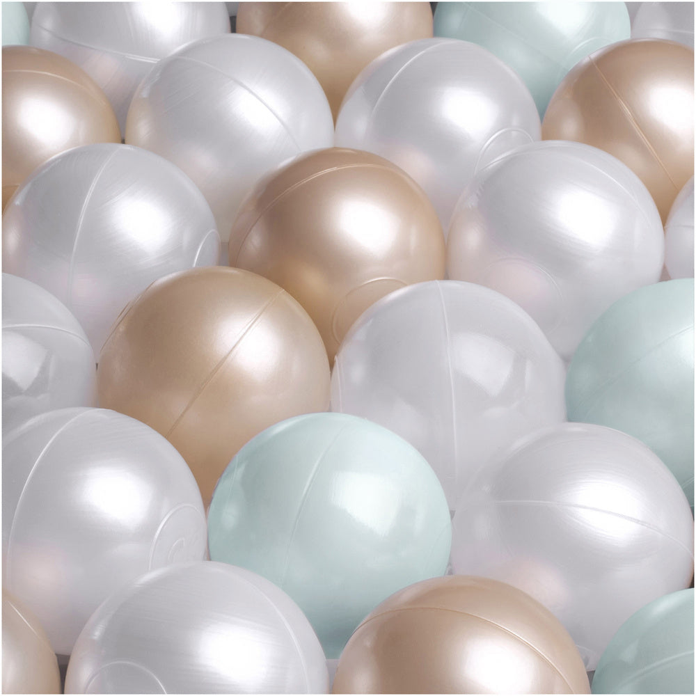 Ballenbakballen Parel / Goud / Mint Parel 200 Stuks