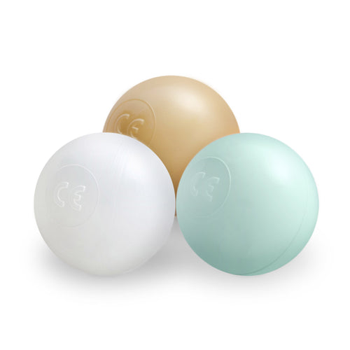 Ballenbakballen Parel / Goud / Mint Parel 200 Stuks