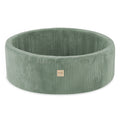Ronde Ballenbak 90x30 | Groen Corduroy excl. ballen