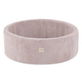 Ronde Ballenbak 90x30 | Lichtroze Corduroy excl. ballen