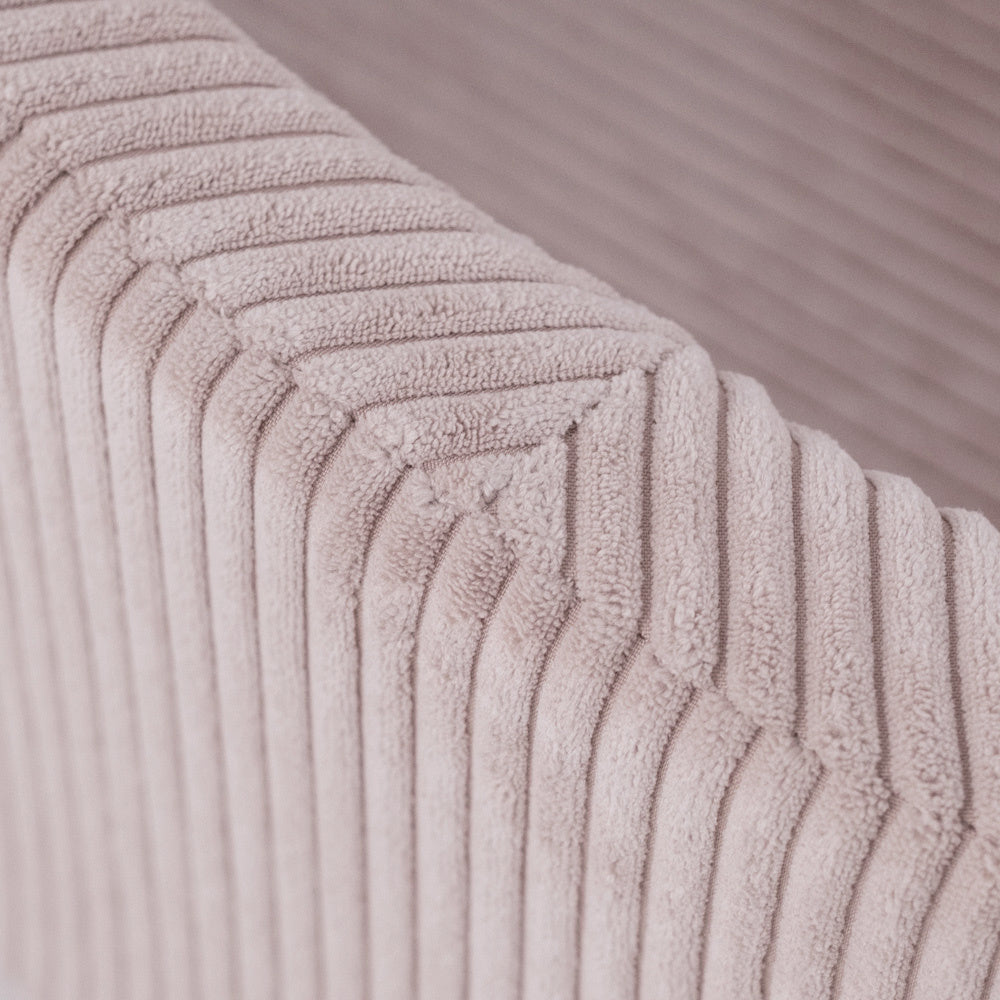 Ronde Ballenbak 90x30 | Lichtroze Corduroy incl. 200 ballen (Pearl/Gold/Light Pink Pearl)